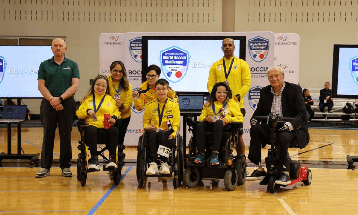 Brasil conquista seis medalhas no Challenger de Birmingham de bocha
