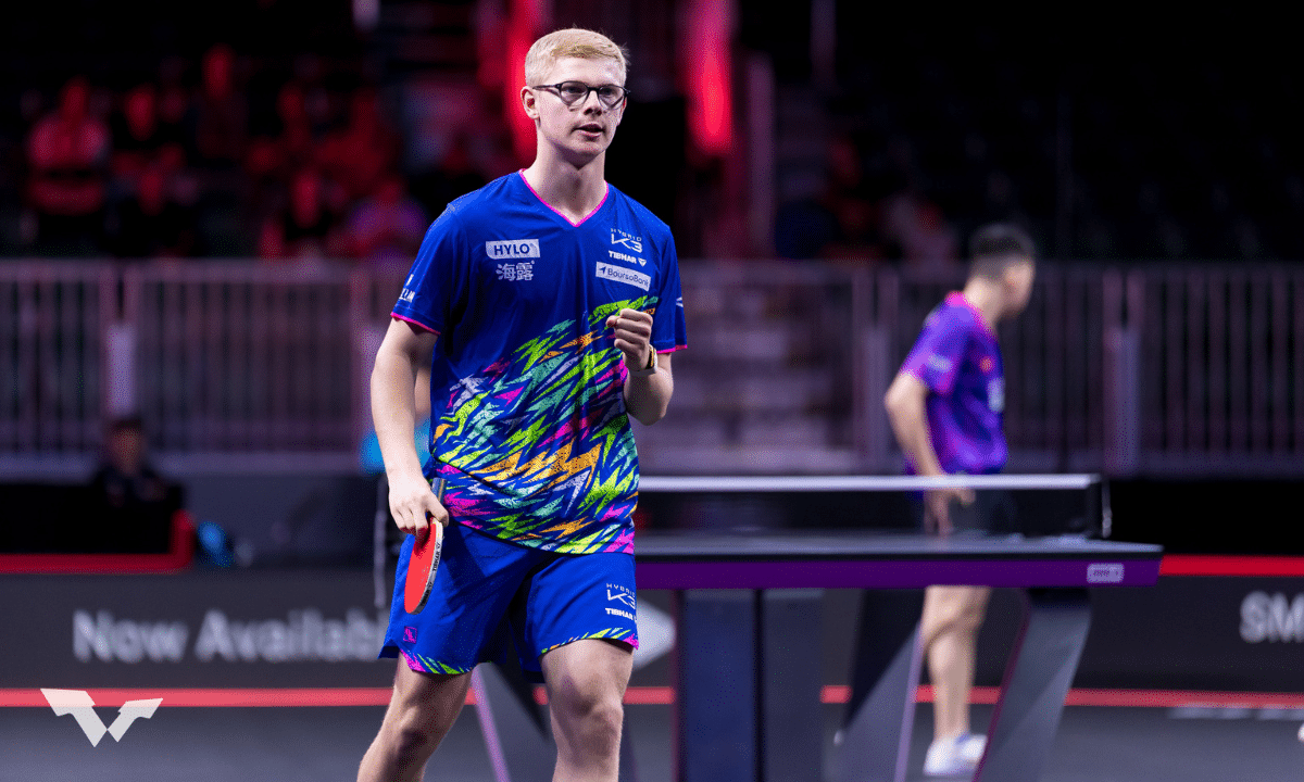 Algoz de Hugo Caldernao em Paris, Felix Lebrun avança no Smash dos Estados Unidos de tÊnis de mesa