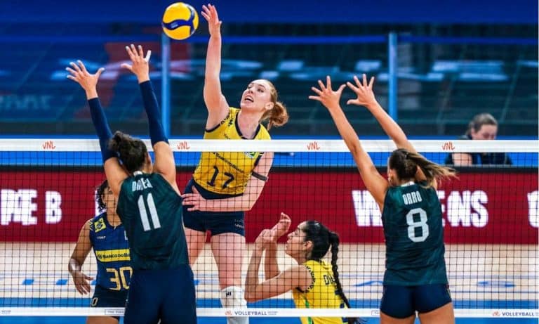 Acompanhe ao vivo- Brasil x Itália na semifinal da VNL feminina