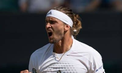 Alexander Zverev x Taylor Fritz em Wimbledon