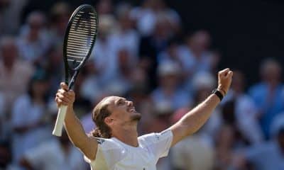 Alexander Zverev x Jiri Lehecka em Wimbledon