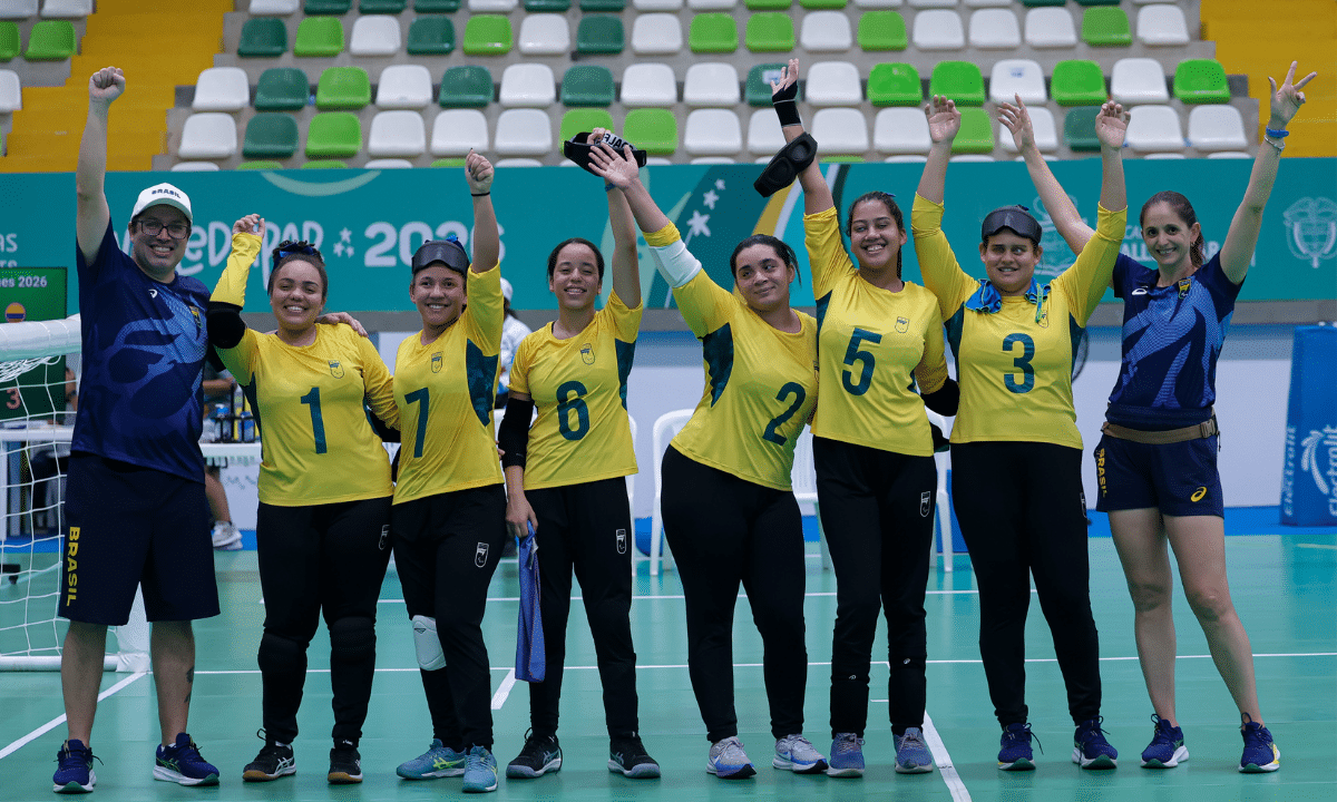 Base do goalball domina Jogos Parasul-Americanos e fatura ouro invicta