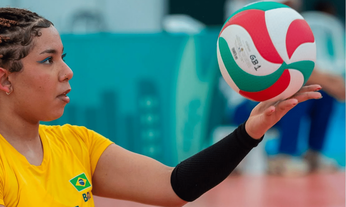 Brasil domina finais e conquista dois ouros no vôlei sentado dos Jogos Para Sul-Americanos (Foto: Reprodução / Instagram)