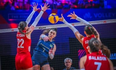 Brasil x Turquia na final da Liga das Nações feminina de vôlei, VNL