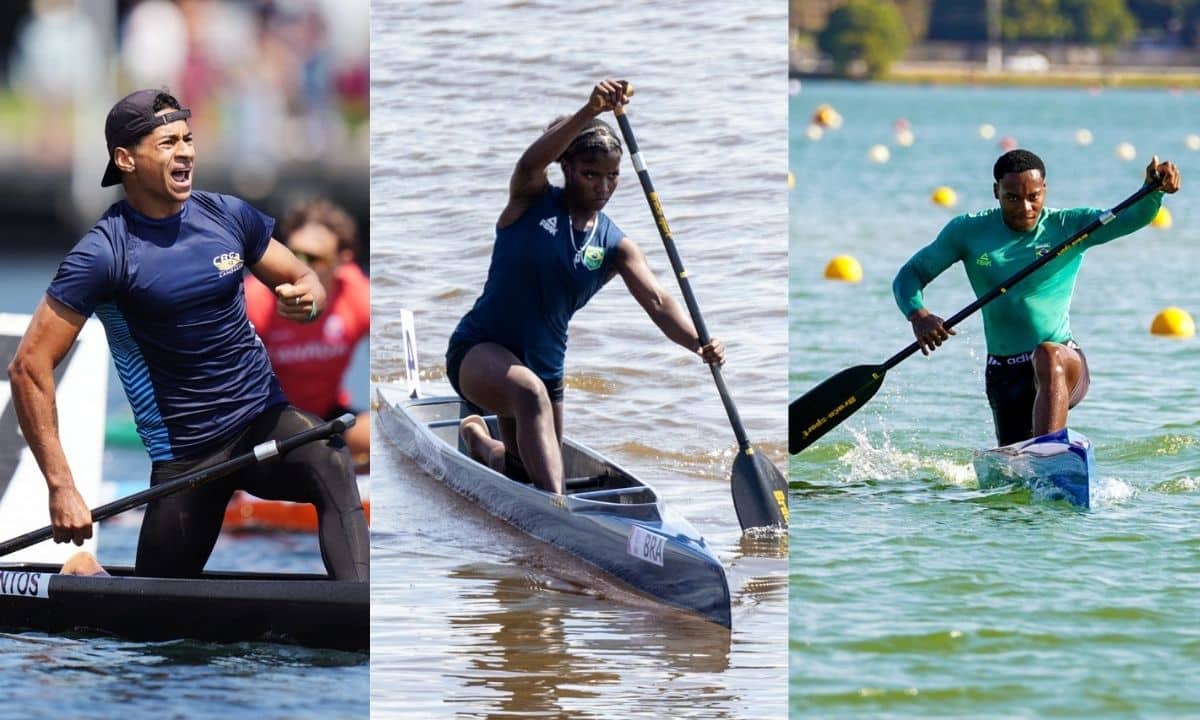 Lorrane Souza, Lucas Santos e Tailon Nascimento conquistam medalhas de ouro no Mundial Júnior e sub-23 da canoagem velocidade