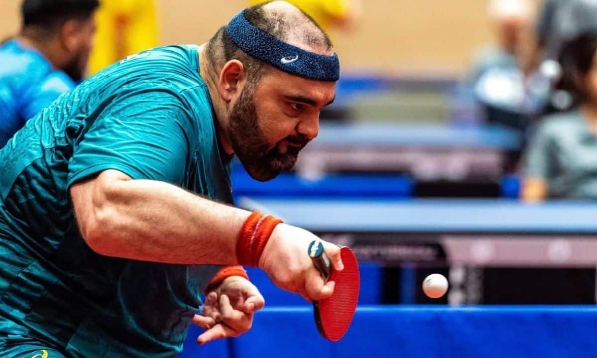 Claudio Massad parou nas quartas de final do tênis de mesa paralímpico no torneio de Future de Nakhon Ratchasima ao perder para Jose Manuel Ruiz, Paulo Henrique Fonseca, Nakhon Ratchasima