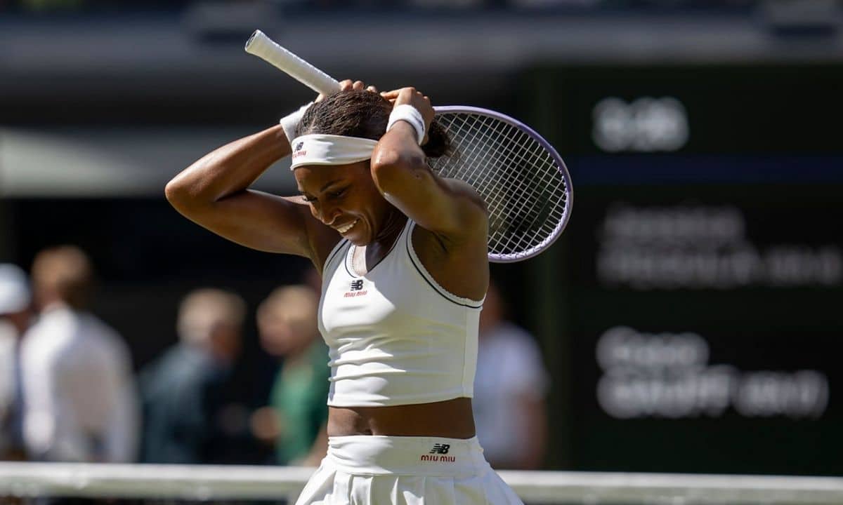 Coco Gauff x Jessica Pegula em Wimbledon