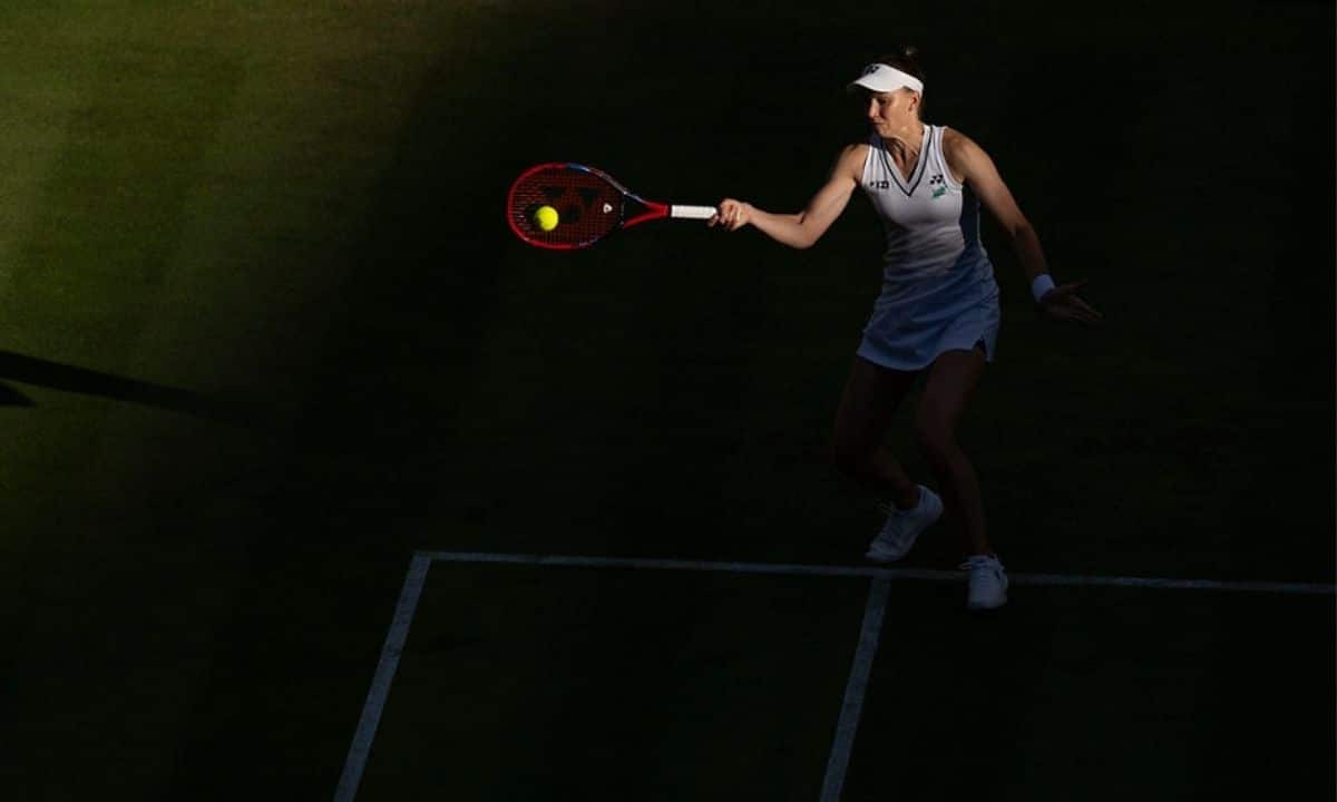 Elena Rybakina x Elise Mertens em Wimbledon