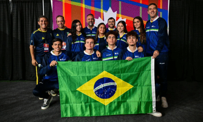 Equipe brasileira de squash participa de Campeonato Mundial Juvenil; Viggo Hendricks e Laura Silva seguem na luta pelo título. (Foto: Divulgação)