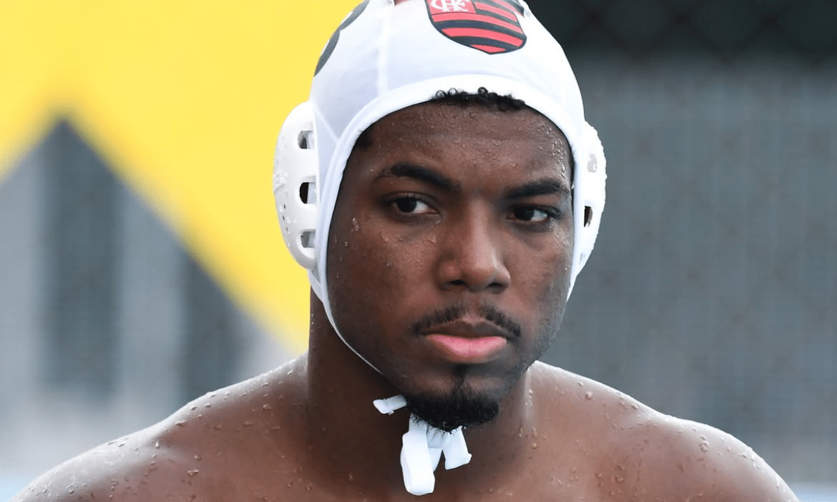 Atleta do Flamengo disputando o Brasil Open no Rio de Janeiro