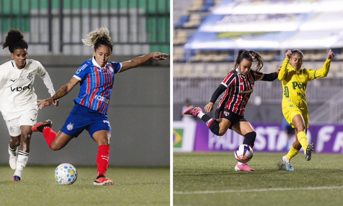 Bahia sobe ao G4 da Série A1 e São Paulo assume vice-liderança do Paulista
