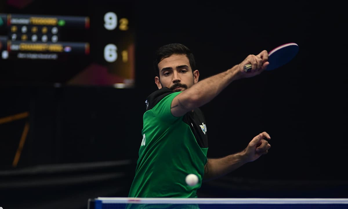 Guilherme Teodoro fica na semi após batalha de cinco sets em Assunção