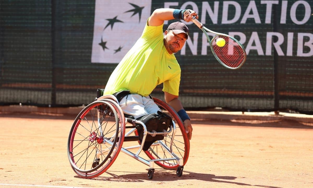 Leandro Pena no WC 500 de Genebra, Daniel Rodrigues, Tênis em cadeira de rodas