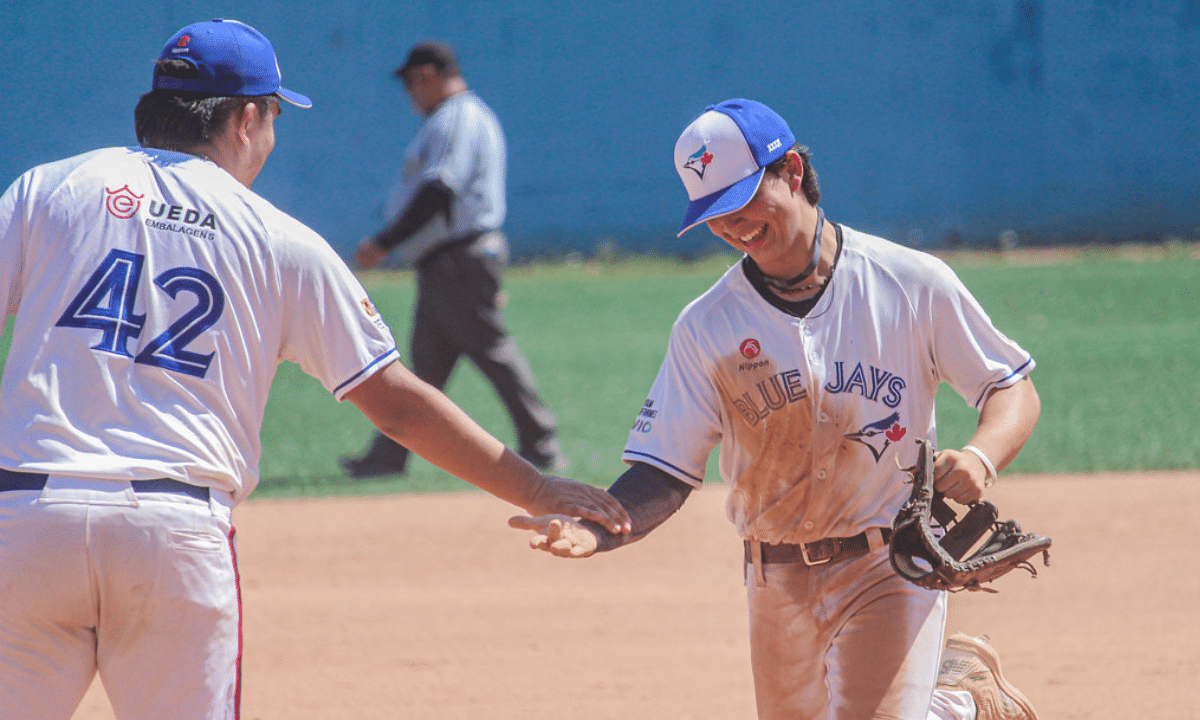 O Nippon Blue Jays venceu as três primeiras partidas do grupo A do Brasileirão de Beisebol. (Foto: Flickr/CBBS)