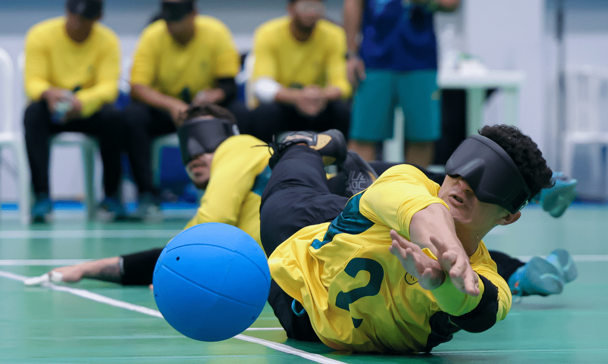 Seleções de base vão às finais do goalball nos Jogos Parasul-Americanos