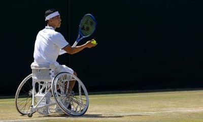 Tokito Oda em Wimbledon, tênis em cadeira de rodas