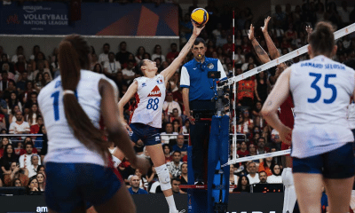 França em quadra na VNL Feminina 2026