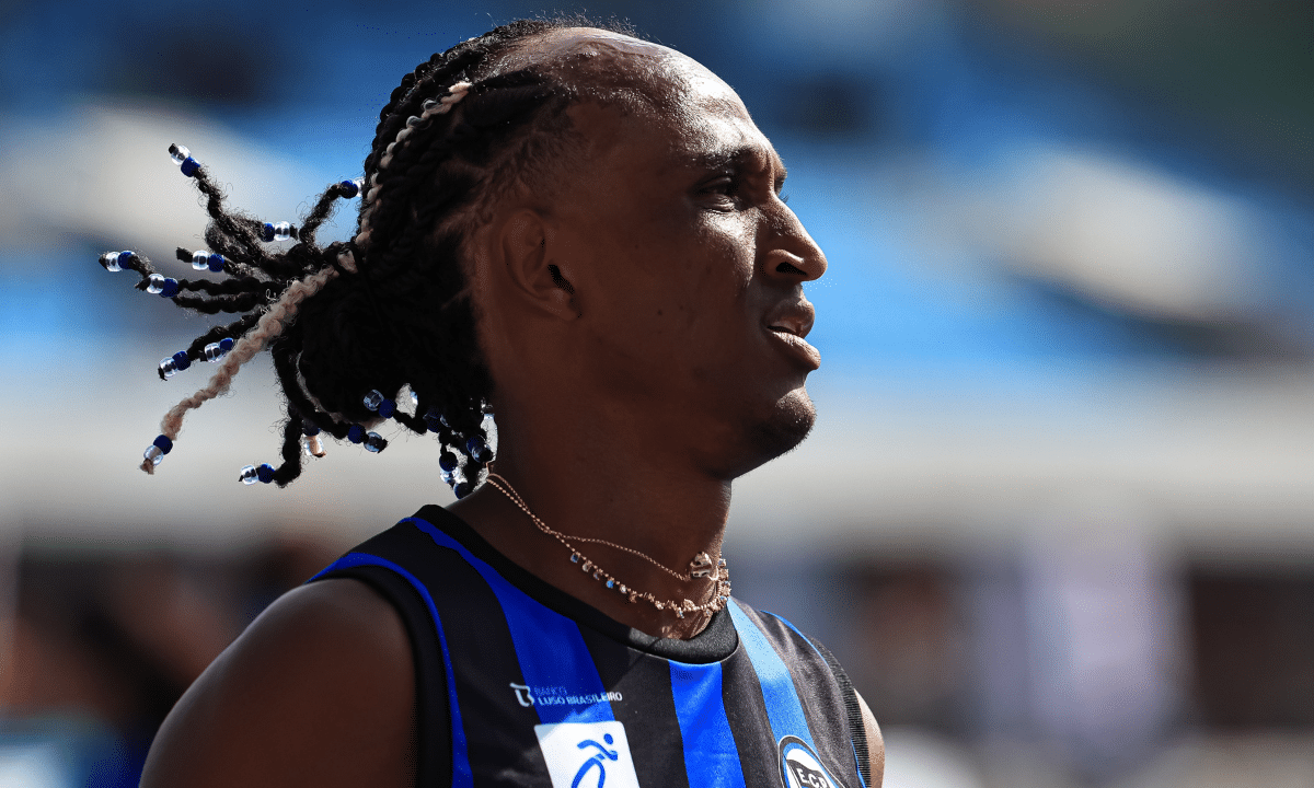 Alison dos Santos no Troféu Brasil de Atletismo
