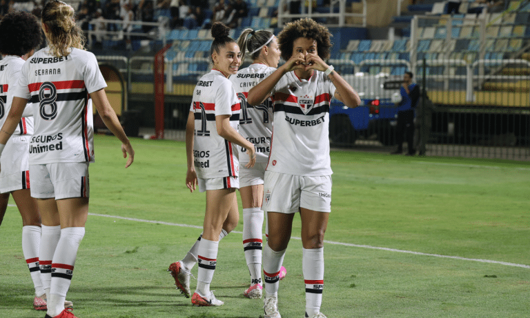 agenda esportiva brasil pogramação esportiva hoje São Paulo vence o Vasco na Copa do Brasil de futebol feminino. (Foto: Aline Fiuza / São Paulo FC)