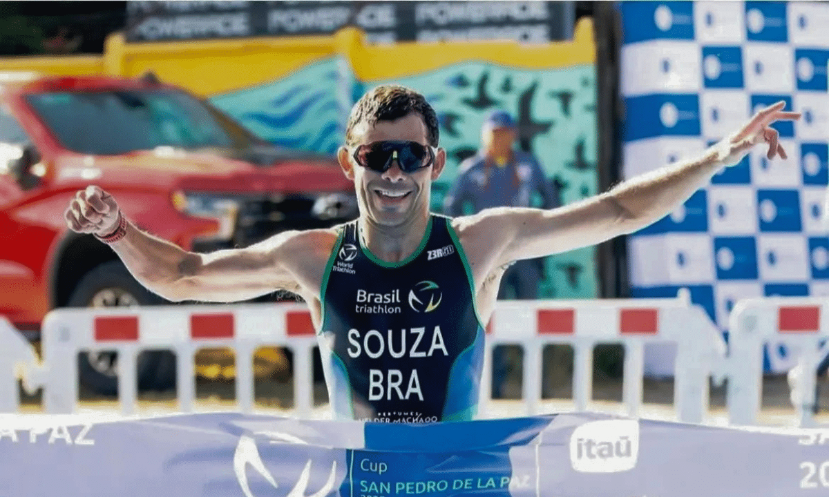 Jonas em competição em San Pedro de La Paz