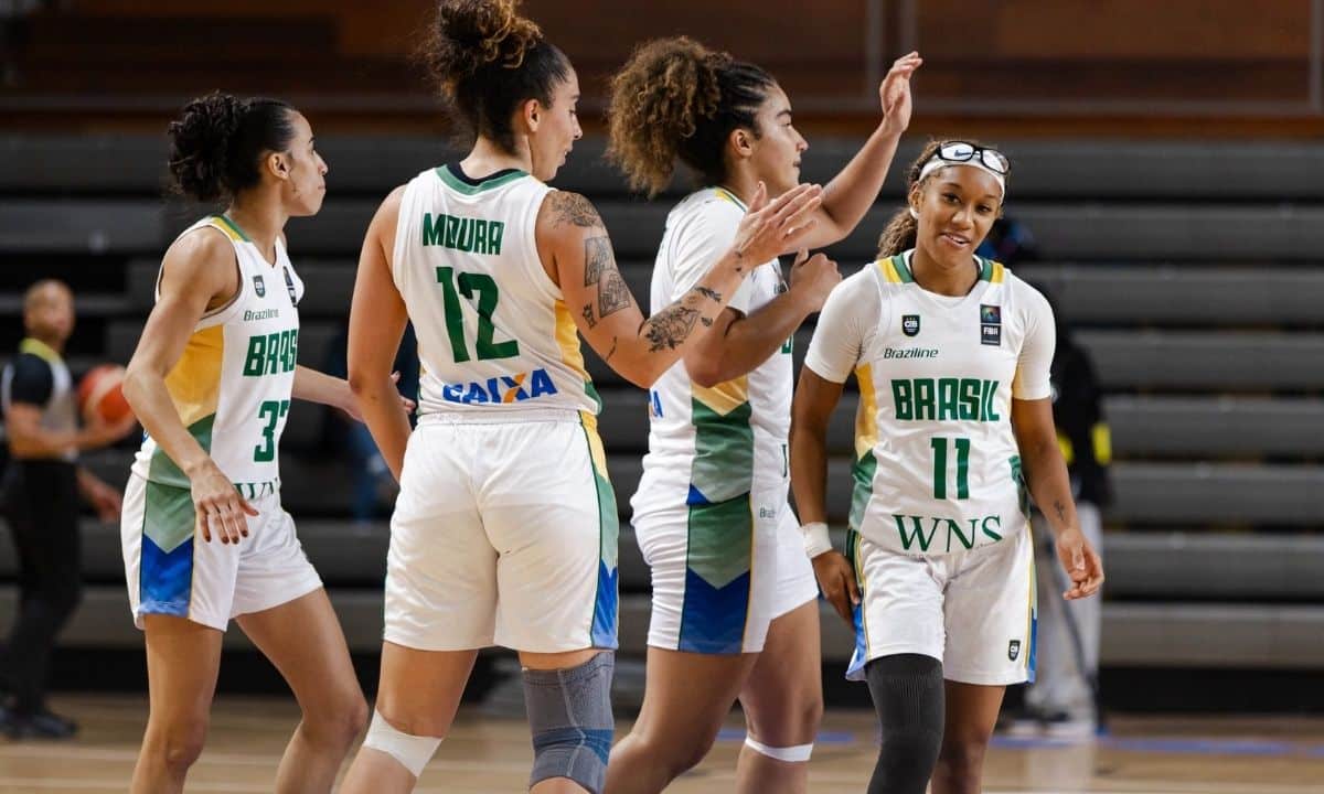 Brasil fica com o bronze na vitória sobre a Colômbia no Classificatório Sul-Americano da AmeriCupW, garante pódio e vaga na competição