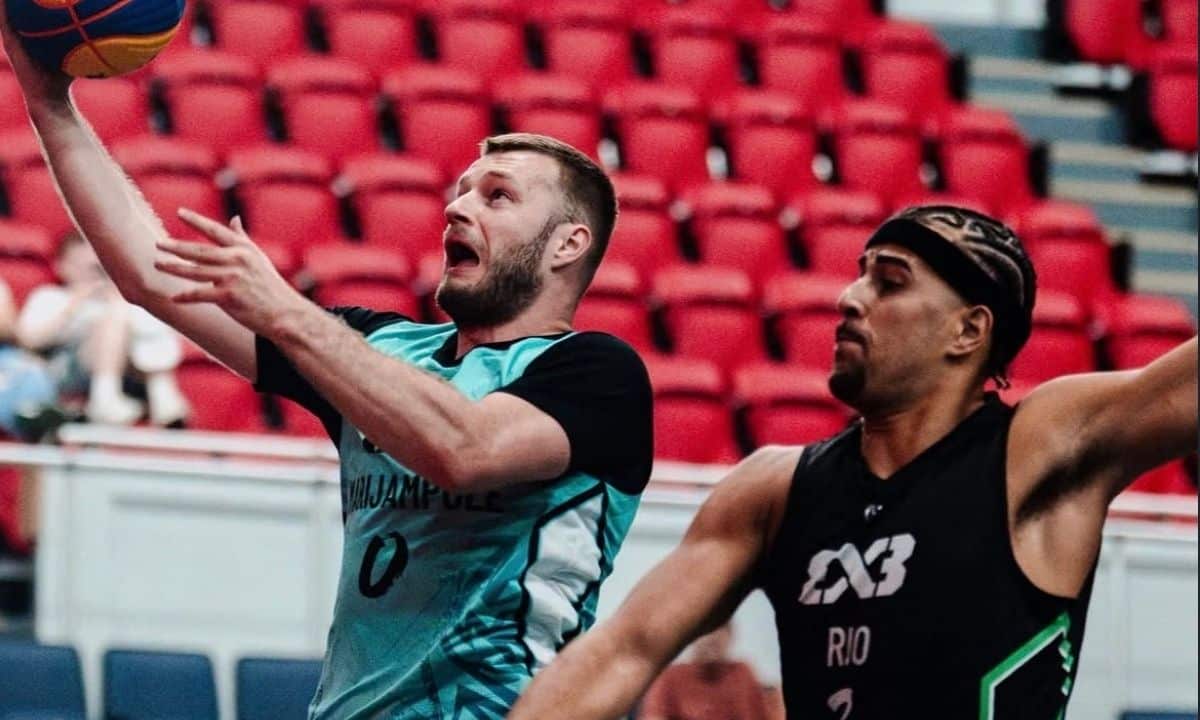Time Rio representa o Brasil no Challenger de Birmingham, em torneio de basquete 3x3, em Alabama, nos Estados Unidos