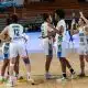 Na imagem, parte da seleção feminina de basquete que vai disputar o Qualificatório ao Pré-Olímpico feminino.