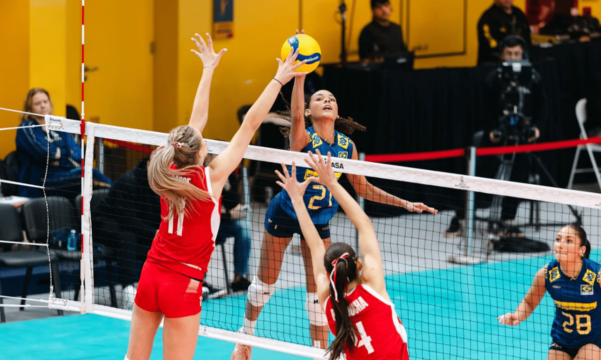 Brasil perde para a Polônia no Mundial Sub-17 de vôlei feminino
