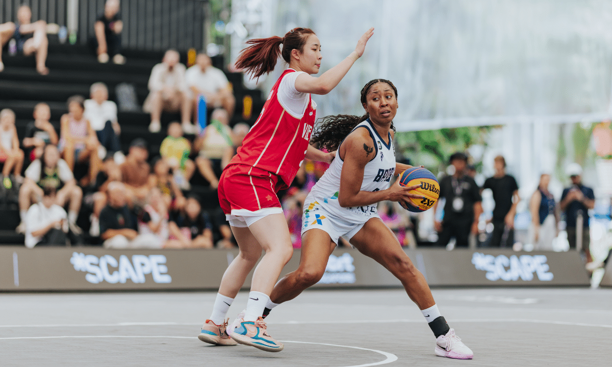 Brasil vence três jogos no Aberto de Singapura de basquete 3x3 (Foto: FIBA)