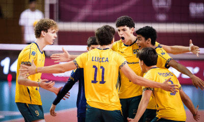 Brasil x Índia no Mundial Sub-17 de vôlei masculino - Foto: Volleyball World