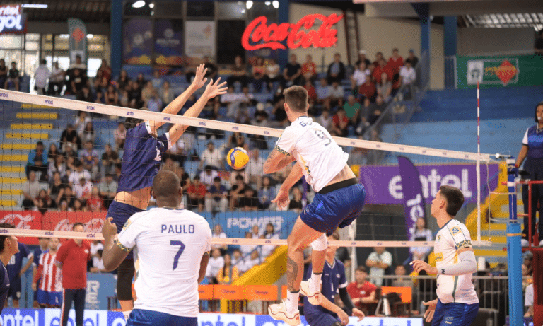Brasil x Paraguai pela Copa Sul-Americana de Vôlei Masculino, Brasil x Venezuela
