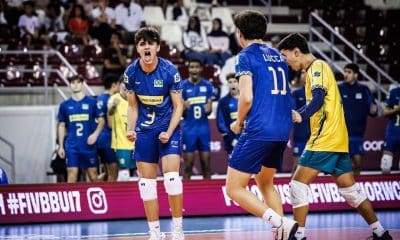 Brasil x Polônia no Campeonato Mundial Sub-17 de Vôlei Masculino