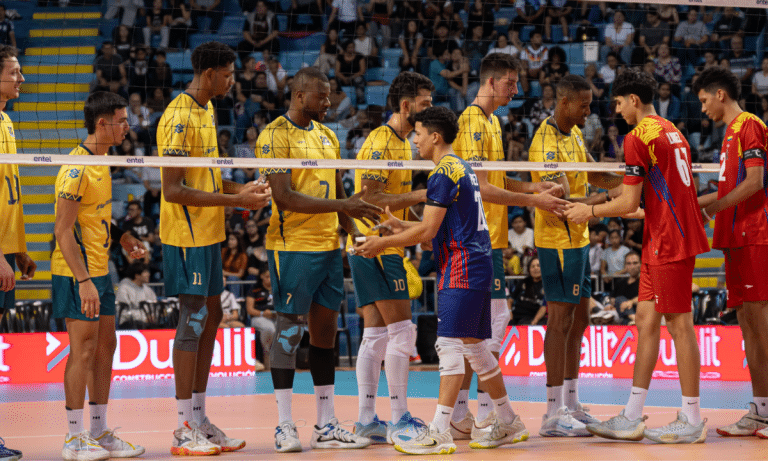 Brasil, Copa Sul-Americana de Vôlei masculino, Seleção brasileira, Brasil x Chile