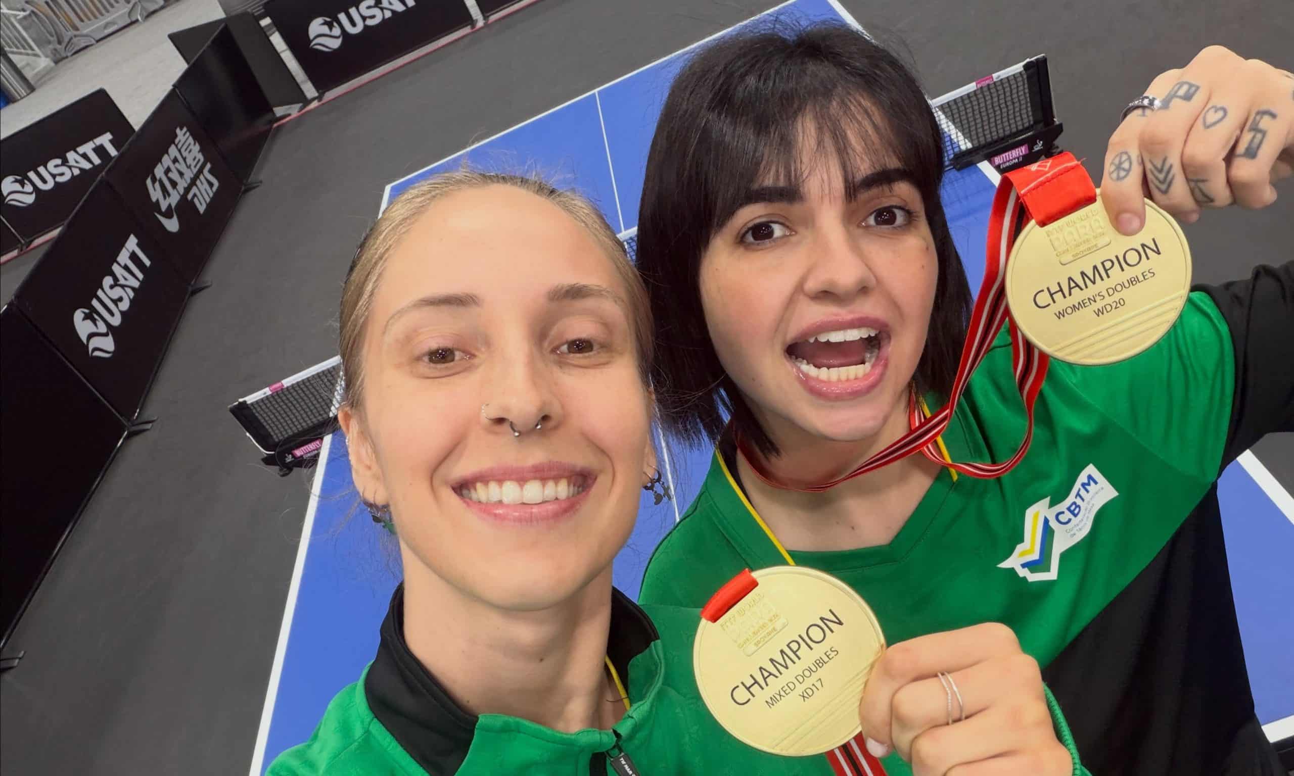 Danielle Rauen leva 3 ouros e encabea medalhistas brasilei | Esportes | QTU - Notícias