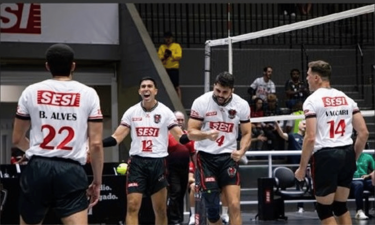 Com vitória em quatro sets, Sesi Bauru bate Ilhabela no Paulista - QTU Questões do Universo