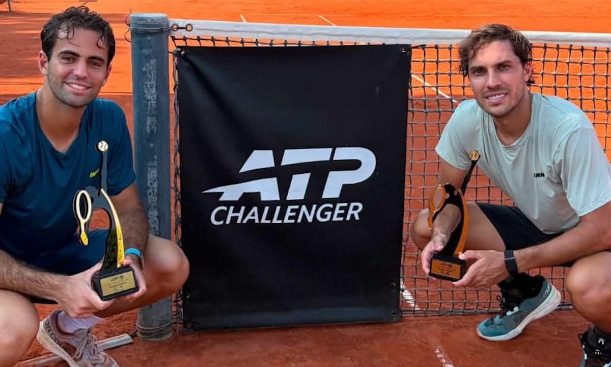 Eduardo Ribeiro e João Victor Loureiro conquistam o Challenger de Plovdiv (Foto: Divulgação)