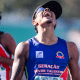 Kevin Aguero conquista a medalha de ouro nos 400 m com barreiras no Brasileiro Sub-18 de atletismo. (Foto: Gustavo Alves/CBAt)
