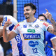 O oposto argentino Bruno Lima liderou a pontuação do time campineiro na vitória pelo Paulista (Foto: Pedro Teixeira/Vôlei Renata)