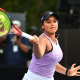 Nana Silva nas quartas do ITF Barueri (Foto: Fotojump/SP Open