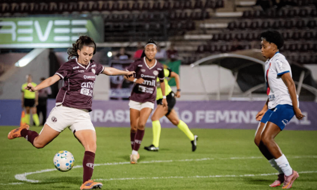 Ferroviária vence Bahia pelo Campeonato Brasileiro de Futebol Feminino (Foto: Rafael Zocco/Ferroviária)