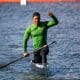 Gabriel Nascimento na prova do C1 200m no Campeonato Mundial de Canoagem Velocidade