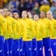 Seleção feminina de handebol do Brasil nos Jogos Olímpicos Rio-2016 (Foto: Paulo Múmia/COB)
