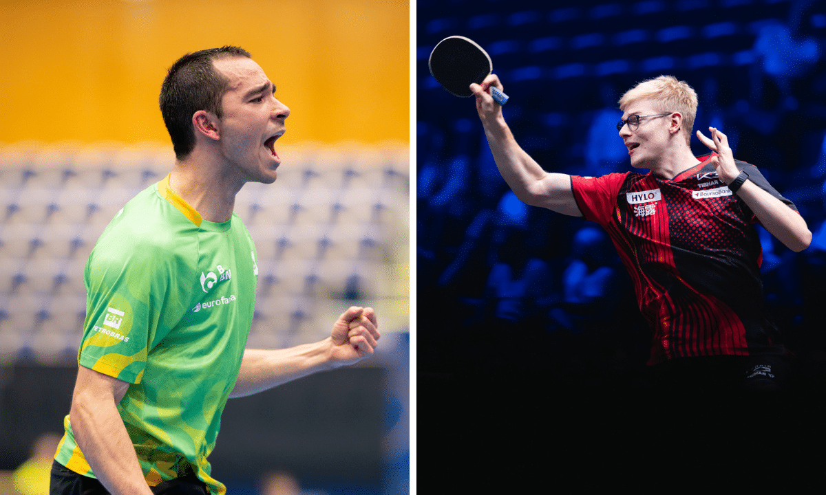 Hugo Calderano reencontra Félix Lebrun por semifinal do Europe Smash