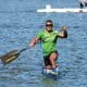 Isaquias Queiroz na prova de C1 1000m no Campeonato Mundial de Canoagem Velocidade