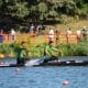 Jacky Godmann e Gabriel Nascimento no C2 500m no Campeonato Mundial de Canoagem Velocidade