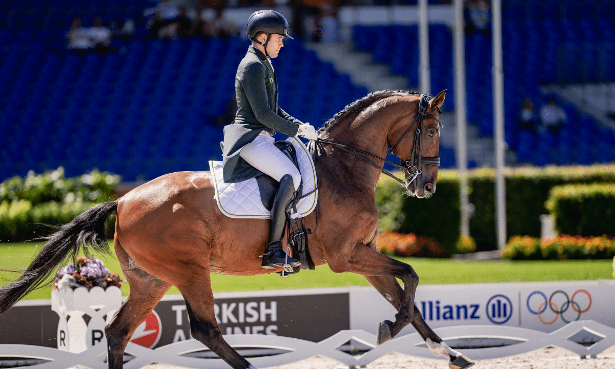 João Victor Oliva, Mundial de Hipismo Adestramento