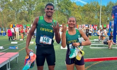 John Xavier e Nicole Faria no Mundial Sub-19 de Pentatlo Moderno