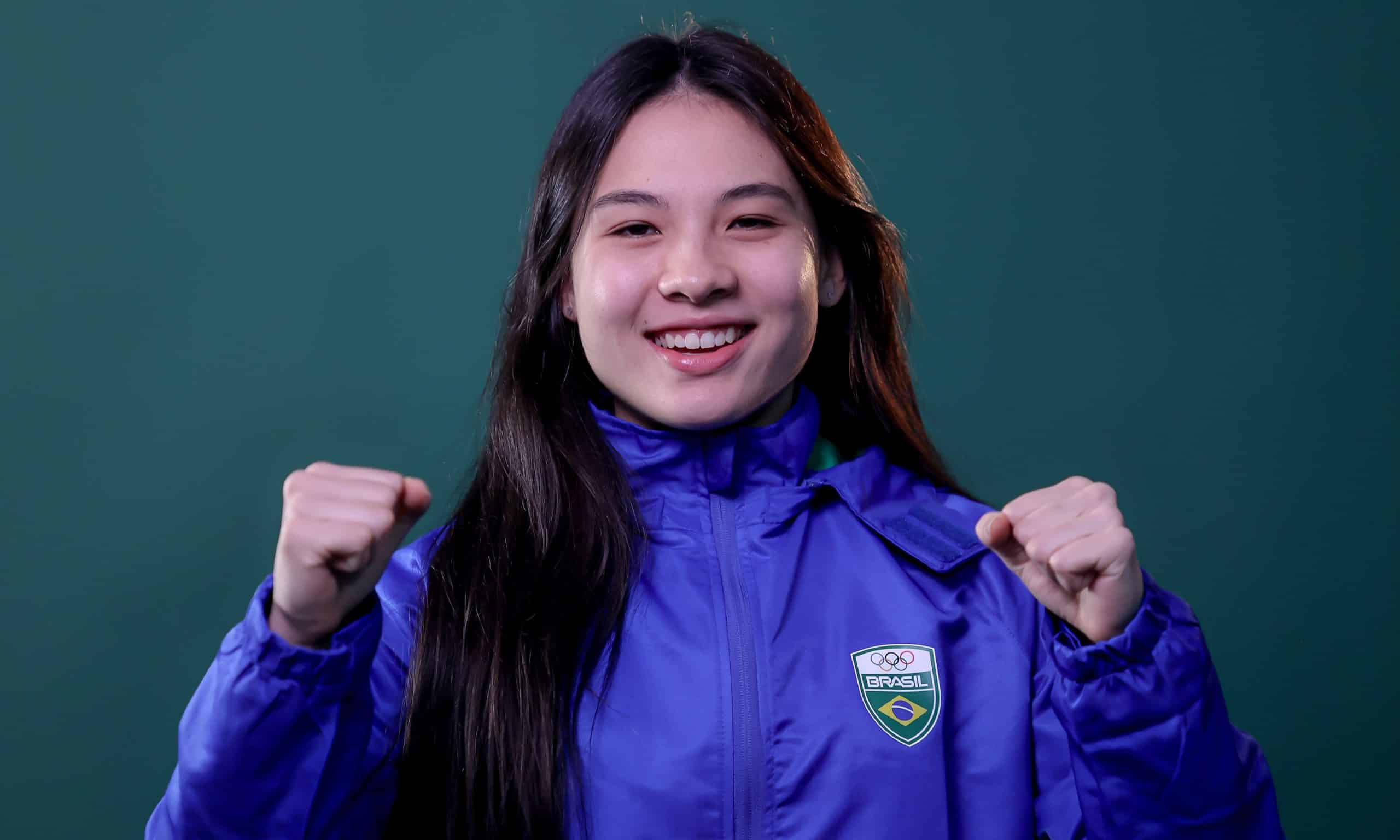 Juliana Murosaki, do badminton, nos Jogos Pan-Americanos Junior Assunção-2025 (Foto: Wander Roberto/COB)