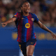 Kerolin estreia no Barcelona, que vence Montpellier em amistoso (Foto: Reprodução / Instagram)