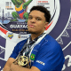 Gabriel Portela conquistou seis medalhas de ouro neste domingo em torneios continentais de levantamento de pesos (Foto: CBLP/Divulgação)